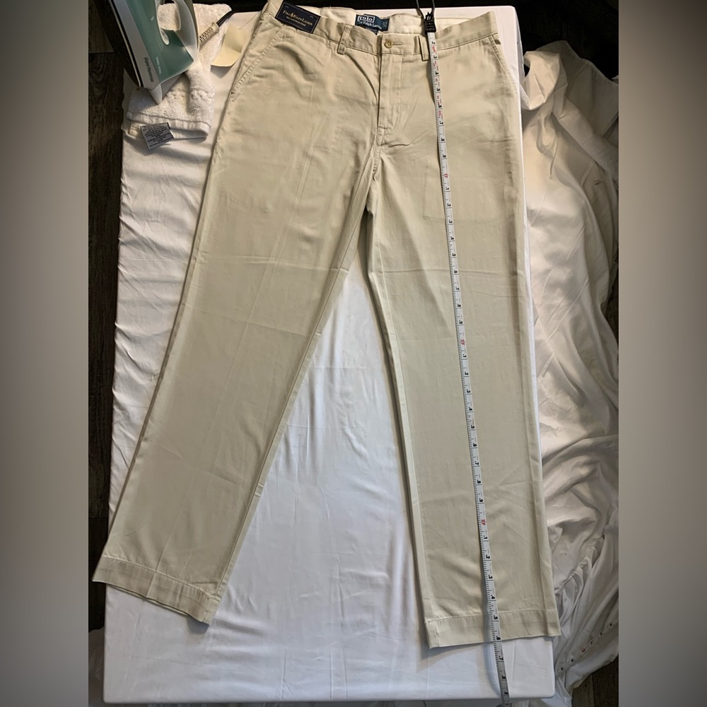 Polo by Ralph Lauren Suffield pants Mens 34x32 Tab flat front